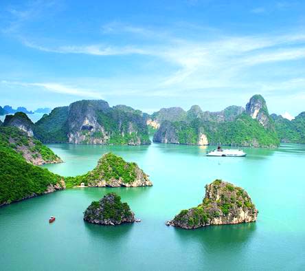 Halong Bay is a special and interesting symbol